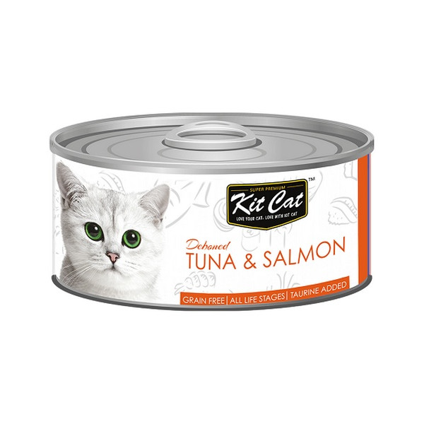 Kit Cat Tuna & Salmon puszka 80g