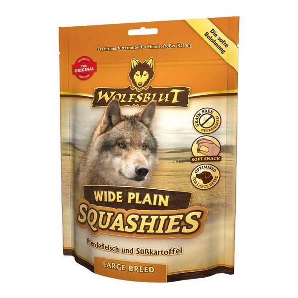 Wolfsblut Dog Squashies Wide Plain Large Breed - konina i bataty 300g