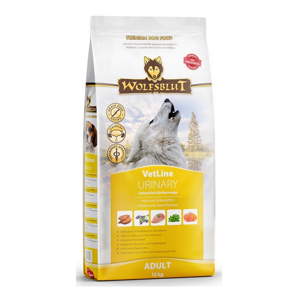 Wolfsblut Dog VetLine Urinary - kurczak i bataty 12kg