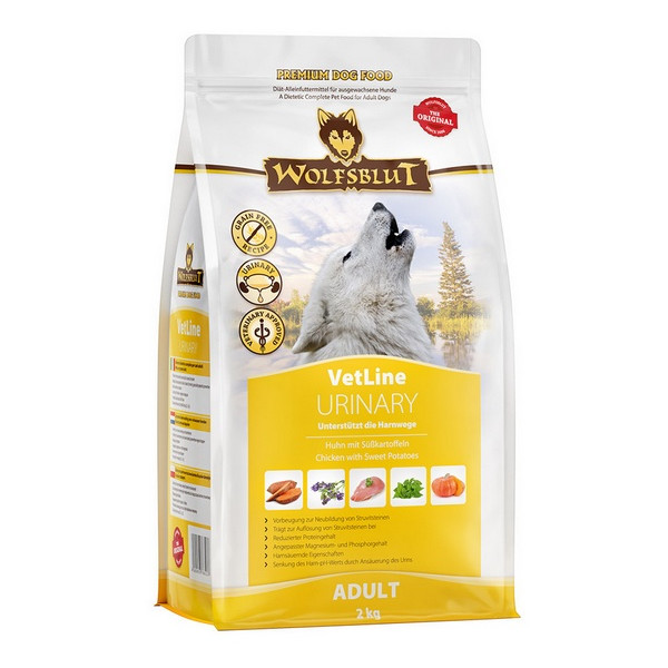 Wolfsblut Dog VetLine Urinary - kurczak i bataty 2kg