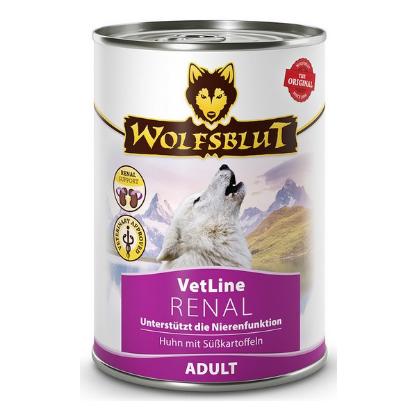 Wolfsblut Dog VetLine Renal - kurczak i bataty puszka 395g