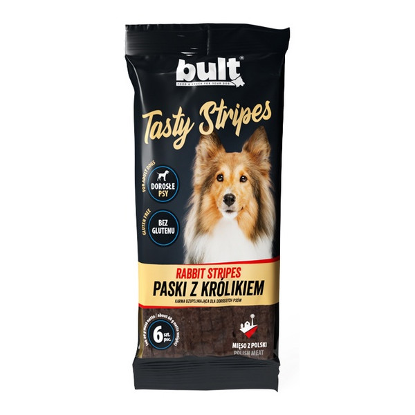 Bult Tasty Stripes Paski z królikiem 6szt