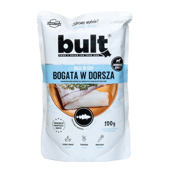 Bult Mielonka bogata w dorsza saszetka 100g