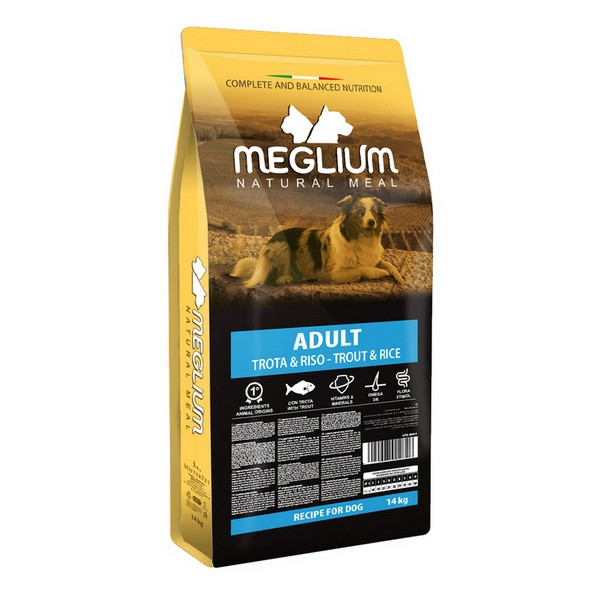 Meglium Dog Adult Trout & Rice 14kg