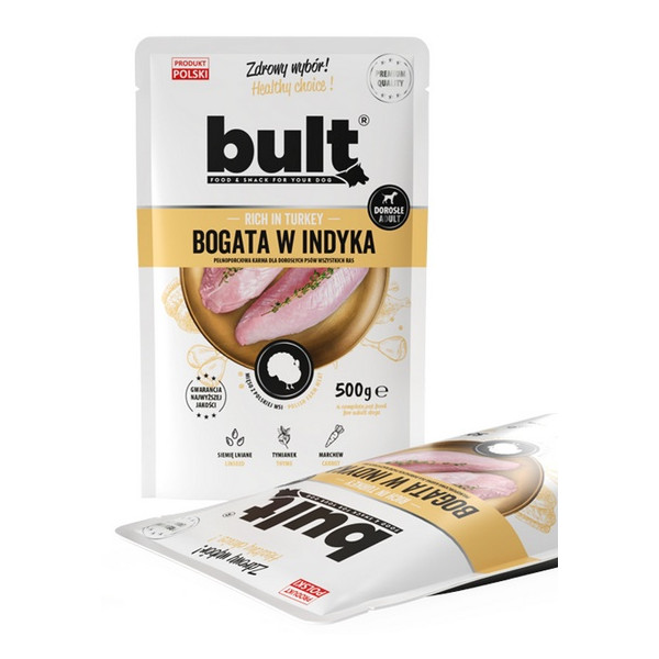 Bult Mielonka bogata w indyka saszetka 500g