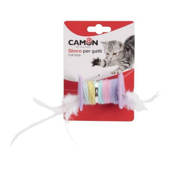 Camon Cat Toy Szpulka z piórkami