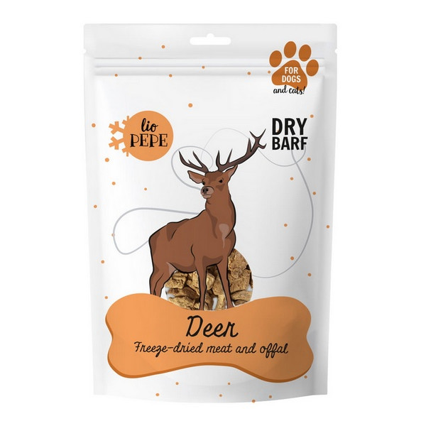 Paka Zwierzaka Lio PEPE Przysmak Deer (mięso jelenia) 60g