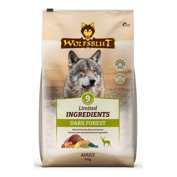 Wolfsblut Dog Limited Ingredients Dark Forest - dziczyzna i bataty 9kg