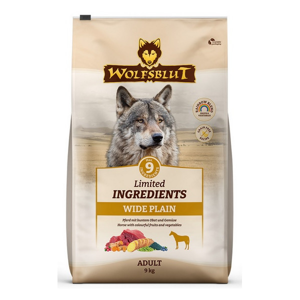 Wolfsblut Dog Limited Ingredients Wide Plain - konina i bataty 9kg