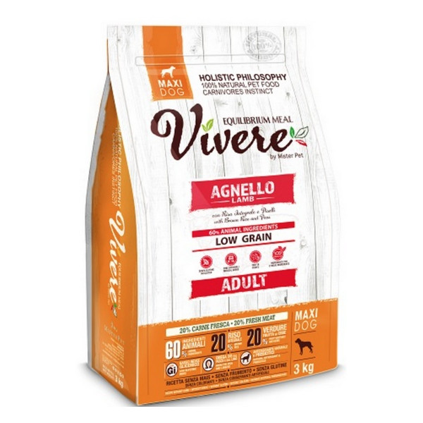 Vivere Dog Maxi Adult Lamb 3kg