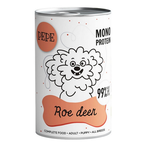 Paka Zwierzaka PEPE Roe Deer (sarna) puszka 400g