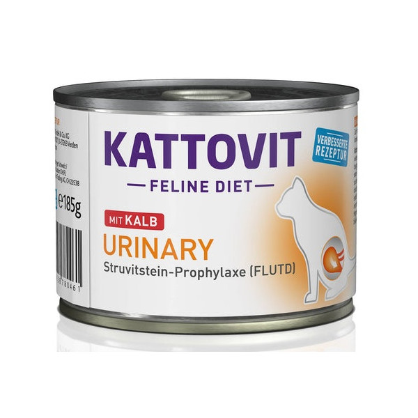 Kattovit Feline Diet Urinary cielęcina puszka 185g