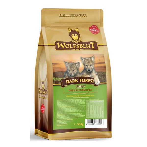 Wolfsblut Dog Puppy Dark Forest - dziczyzna i bataty 500g