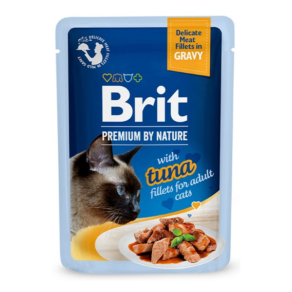 Brit Premium Cat Fillets with Tuna sos saszetka 85g